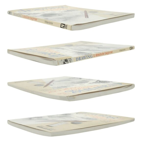 Drawing For The Absolute Beginner Paperback Mark Mary Willenbrink Sketch Pad Lot - Picture 6 of 16